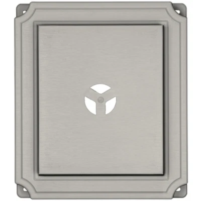 Vinyl Siding Mounting Block Gray Georgian Grey Stone Silver Mid America 090 - Image 1 of 4