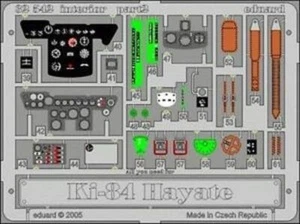 Eduard 32542 x 1/32 Aircraft- Ki84 Hayate Interior for Hasegawa (Painted) - Picture 1 of 1
