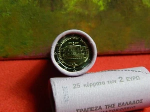 Greece, 2024, 2 Euro Coin, Democracy Restored, Roll (25 Coins) ! - Picture 1 of 2