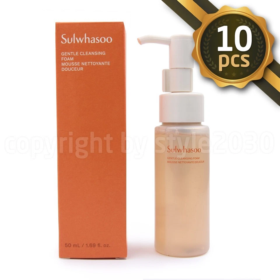 Sulwhasoo Gentle Cleansing Foam EX 5ml X 10pcs (50ml) Sample AMORE Version
