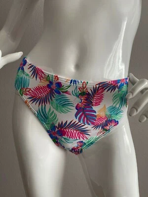 Parte inferior básica de bikini de natación Sunsets Polinesian Palms talla 14 Foto 1 de 3