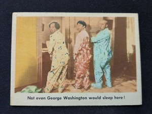 1959 Fleer Three Stooges # 23 Not even George Washington would sleep... (EX) - Picture 1 of 3
