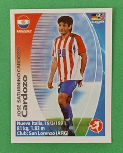 2006 Navarrete Germany World Cup FIFA Action #114 JOSE SATURNINO CARDOZO Sticker - Picture 1 of 2