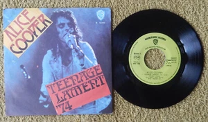 ALICE COOPER TEENAGE LAMENT '74 7'' EX_YUGOSLAVIA - Picture 1 of 2