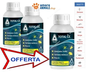 Adama TOTAL CE 250 ML INSETTICIDA mosche zanzara tigre blatte punteruolo rosso - Foto 1 di 1