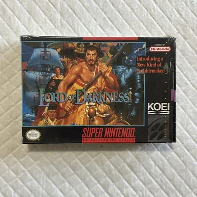 SNES Lord of Darkness CIB Super Nintendo GREAT CONDITION - Image 1 of 4