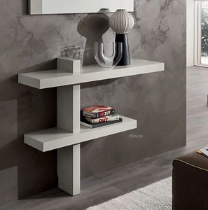 MOBILE INGRESSO MODERNO CONSOLLE ENTRATA PR-SANDY FRASSINO ECRU 110 cm - Foto 1 di 3