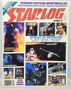 Vintage STARLOG MAGAZINE #36 July 1980 STAR WARS 4th Anniversary Issue - Picture 1 of 5