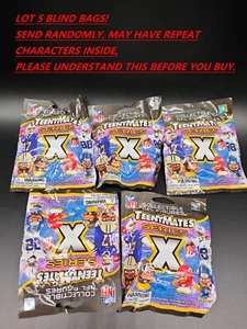 LOT! 5 Blind Sealed Bag Original Teenymates NFL Series X (SERIES 10) 2021 Figure - Picture 1 of 3