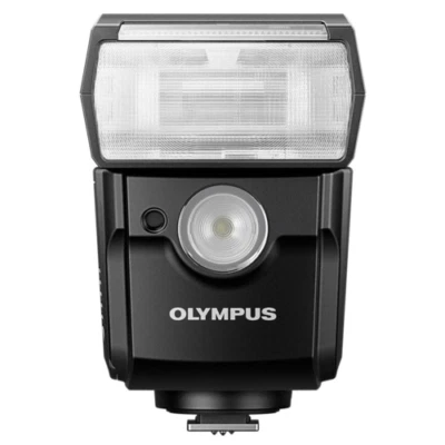 OLYMPUS FL-700WR Electronic Flash 42m 137.8in ISO100 75mm Radiowave Up To 98ft - Image 1 of 2