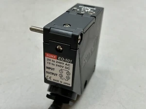 SUNX EQ-501 / SENSORE FOTOELETTRICO 24-240AC 12-240DC / USATO SOLO COME UNITÀ CAMPIONE - Foto 1 di 6