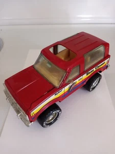 Vintage NYLINT Pressed Steel Bass Chaser Red Ford Bronco ONLY Loose Very Good - Picture 1 of 9