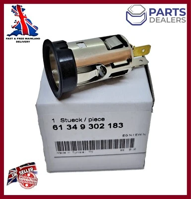 GENUINE BMW MINI CHARGER CIGARETTE LIGHTER SOCKET - FOR SMOKERS PACK 61349302183 - Image 1 of 4
