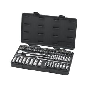 68-Piece 1/4" and 3/8" Drive SAE/Metric Super Socket Set KDT83000 Brand New!