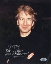 Alan Rickman ~ Signed Autographed 8 x 10  Photograph ~ PSA DNA