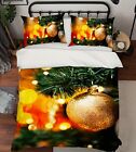3D Golden Ball NAO9341 Bed Pillowcases Quilt Duvet Cover Set Queen King Fay