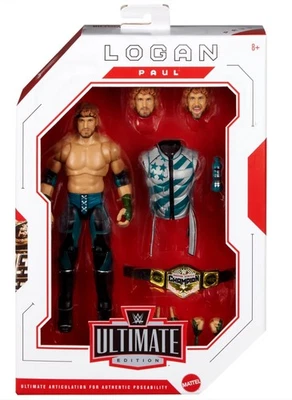 Wwe Logan Paul Mattel Ultimate Edition Serie 27 Figur Wrestling Zubehör