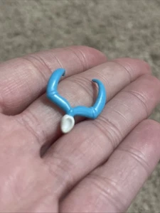 Disney Pocahontas Indianer Barbie Puppe Halskette Schmuck 90er blau weiß - Bild 1 von 2