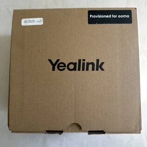 Teléfono IP Yealink SIP-T21P E2 de doble línea de nivel de entrada programado pero nunca usado - Imagen 1 de 10