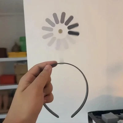 Loading Creative Headband/Hairpin, Fun & Unique Brain Loading Headband  - Image 1 of 4