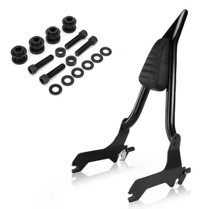 Softail 26" Backrest Sissy Bar with Docking Hardware for 18-up Fat Boy Breakout - Picture 1 of 8