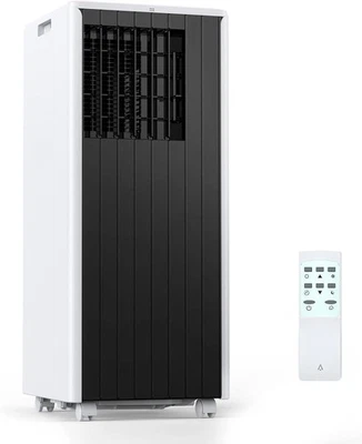 Acondicionador portátil 8000 BTU, 4 en 1 unidad de CA portátil silenciosa hasta 350 pies cuadrados,... Foto 1 de 4