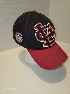 Cappello St Louis Cardinals 39thirty Autentico Copricapo - Nuova Era Ufficiale In Campo  - Foto 1 di 5