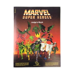 TSR Marvel Super Heroe Marvel Super Heroes - Advanced Set, Judge's Book On VG - Picture 1 of 1