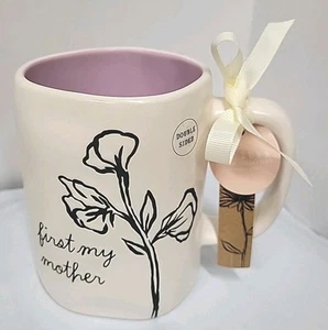 Rae Dunn " FIRST MY MOTHER, FOREVER MY FRIEND " Double Side ~Coffee Mug ,Tea Cup - Picture 1 of 4