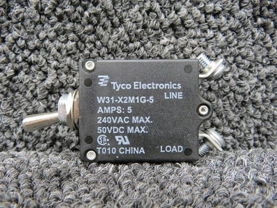 Interruptor disyuntor Tyco W31-X2M1G-5 (amplificadores: 5) Foto 1 de 4