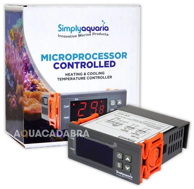 Simply Aquaria Temperature Heater Controller TC225 Heat Cool Fish Tank Aquarium - Image 1 of 4