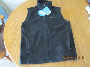 Columbia Men's Steens Mountain Full Zip Soft Fleece Vest NEW WITH TAGS - Picture 1 of 7