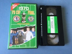 FA CUP FINAL REPLAY 1970 CHELSEA V LEEDS UNITED BBC VHS VIDEO VINTAGE - Imagen 1 de 4