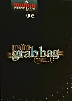 Digital Juice Motion Design Elements Vol 5 Grab Bag Volume 1 ( 3Disc Set) & Case - Image 1 of 3