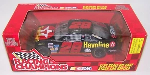 1996 Racing Champions 1:24 ERNIE IRVAN #28 Havoline Ford Thunderbird - Picture 1 of 12