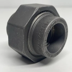 1-1/4" Pipe Union Fitting | SP-83 X | Class 3000 | A/SA105 | 144mm New OpenBox - Picture 1 of 12