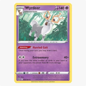Wyrdeer 069/189 Astral Radiance Pokemon TCG Holo Rare - Picture 1 of 2