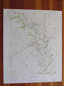 Harrisburg Ohio 1976 Original Vintage USGS Topo Map - Picture 1 of 1
