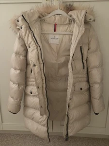 Long Moncler puffer coat real down and real fox fur - Picture 1 of 8