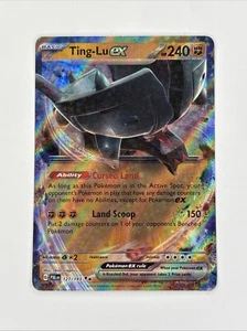Pokémon TCG Ting-Lu EX Scarlet & Violet Paldea Evolved 127/193 Holo Double Rare - Bild 1 von 2