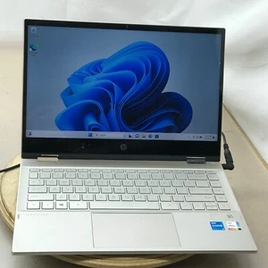 HP PAVILION X360 14M-DW1033DX I5-1135G7 @ 2.40GHz 8GB RAM 512GB SSD WIN-11H*READ - Picture 1 of 12
