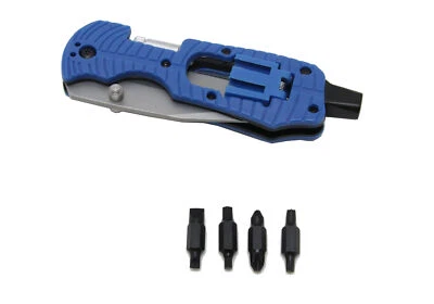 FIXTUREDISPLAYS Multi-function Pocket Knife Folding Knife Screwdrivers Survival Knife