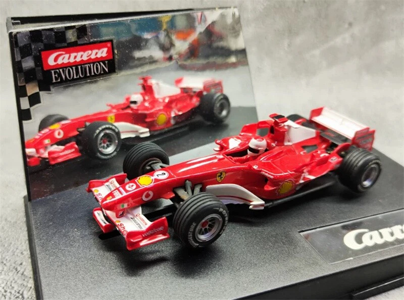 for Carrera FOR Ferrari racing track car No.2 Red 1:32 Truck Pre-built Model - Image 1 of 4
