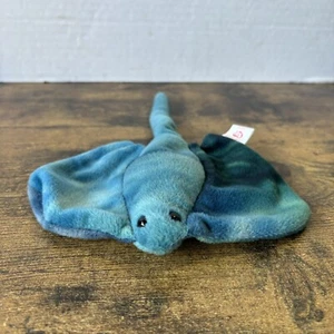Sting the stingray 1995 tush p.v.c. TY beanie baby beautiful color - Picture 1 of 9