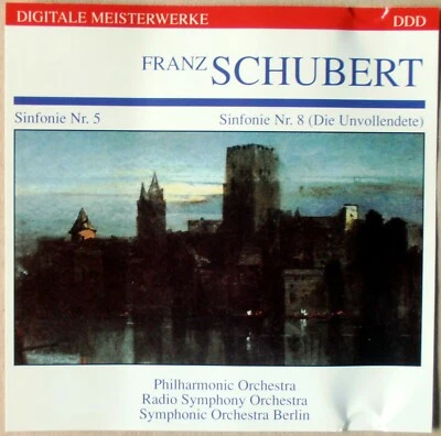 Franz Schubert - Symphonie Nr. 5 und Symphonie (Unvollendete) Nr.8 - CD - Bild 1 von 2