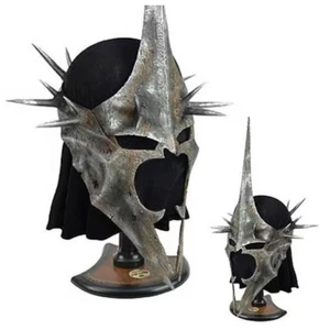 Handmade Nazgul Witch King Helmet - Perfect for Halloween Costumes and Cosplay, - Picture 1 of 4