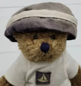 Boyds Bear Skip B Yachtley 913976 6-7" Sailboat on Shirt Sitting Hat Pant Faded - Picture 1 of 6