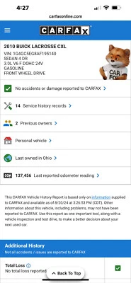 2010 EQUINOX TERRAIN ALLURE LACROSSE 3.0L **137K** FAST FREE SHIPPING! - Image 1 of 2