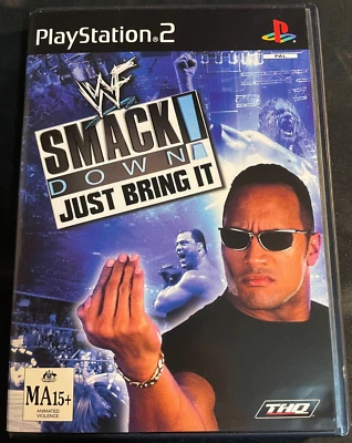 WWF SMACKDOWN! JUST BRING IT! | SONY PS2 GAME [PREOWNED] + MANUAL | AU SELLER - Image 1 of 4
