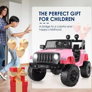 Electric 12V Battery Kids Ride On Car Toy USB LED MP3 With Remote Control Gift🌻 - Picture 1 of 38